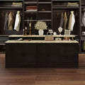 Famapy 94.5W Larget Dresser Cabinet Kitchen Island Closet Island with Drawer