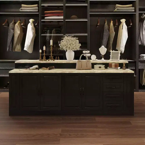 Famapy 94.5W Larget Dresser Cabinet Kitchen Island Closet Island with Drawer