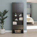 Signature Sleep Paramount Single Bedside Bookcase with Pullout Nightstand and Storage