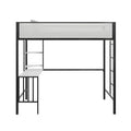 Novogratz Axel Loft Bed with Desk & Shelves