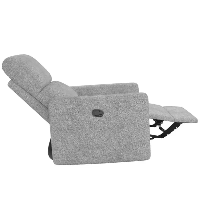Sillón reclinable giratorio con respaldo reclinable, asiento individual