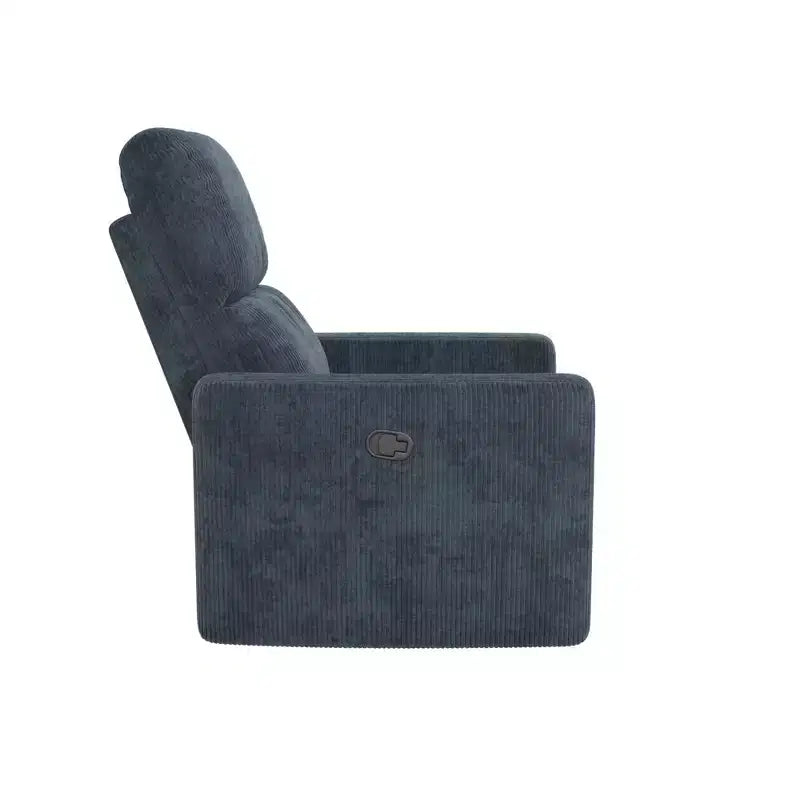 Sillón reclinable giratorio con respaldo reclinable, asiento individual
