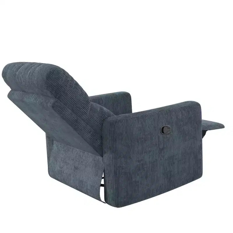 Sillón reclinable giratorio con respaldo reclinable, asiento individual