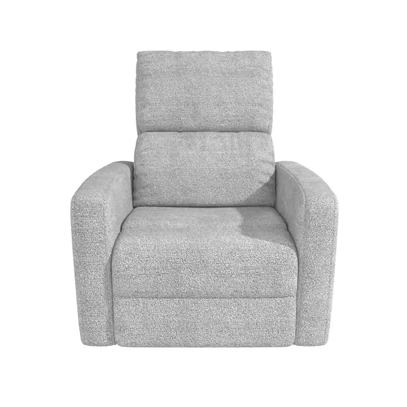 Sillón reclinable giratorio con respaldo reclinable, asiento individual