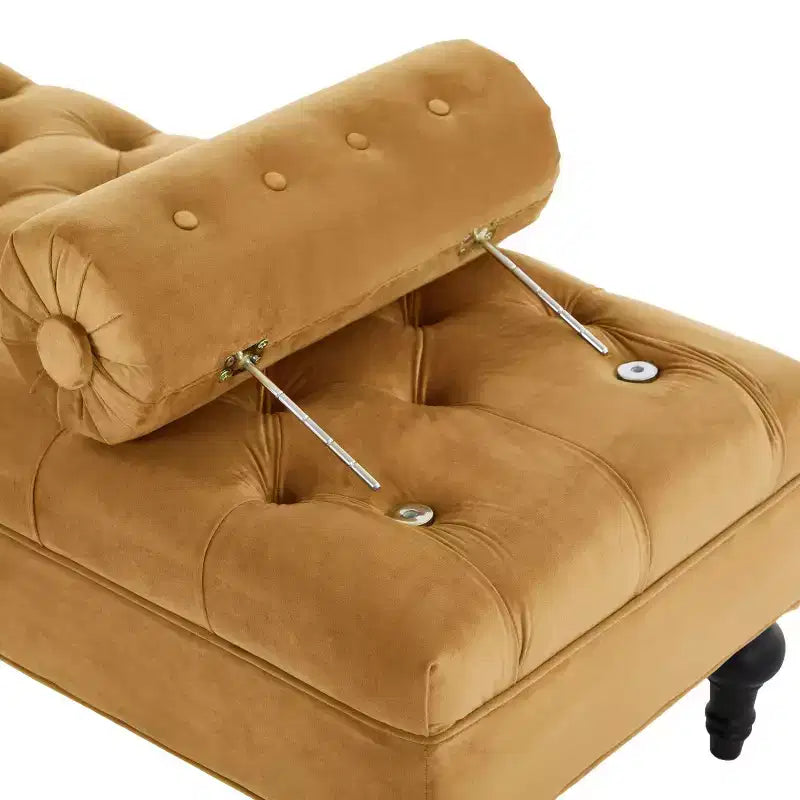 Banco de terciopelo para pie de cama con 2 almohadas, beige/verde/rosa/amarillo, para 1 persona