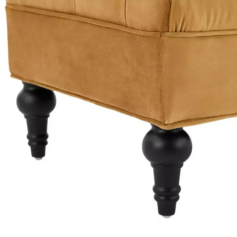 Banco de terciopelo para pie de cama con 2 almohadas, beige/verde/rosa/amarillo, para 1 persona