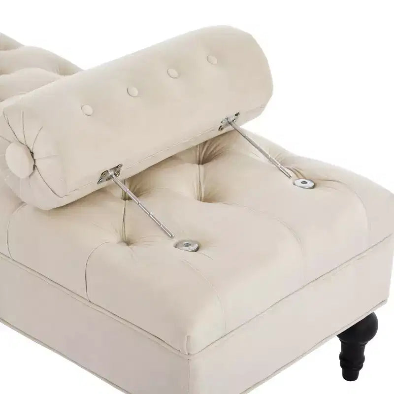 Banco de terciopelo para pie de cama con 2 almohadas, beige/verde/rosa/amarillo, para 1 persona