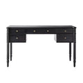 Derk 55 W Desk With 5 Drawers|HULALA HOME-BLACK