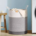 Narwey Laundry Hamper 62L,Large Laundry Basket for Clothes,Decorative Storage Basket for Blankets,Cotton Rope